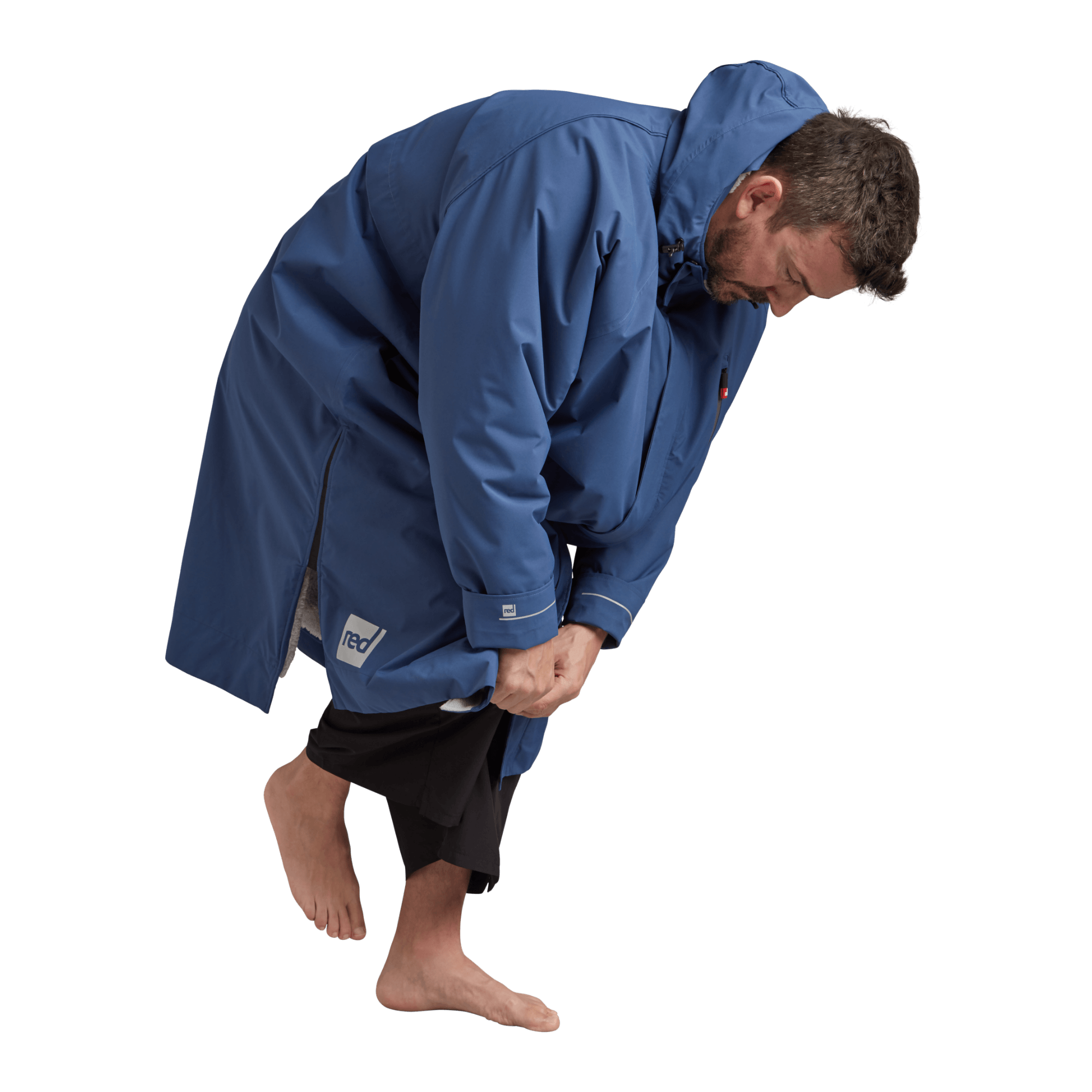 Men's Long Sleeve Waterproof Dry Changing Robe Alter Evo - Admiral Blue