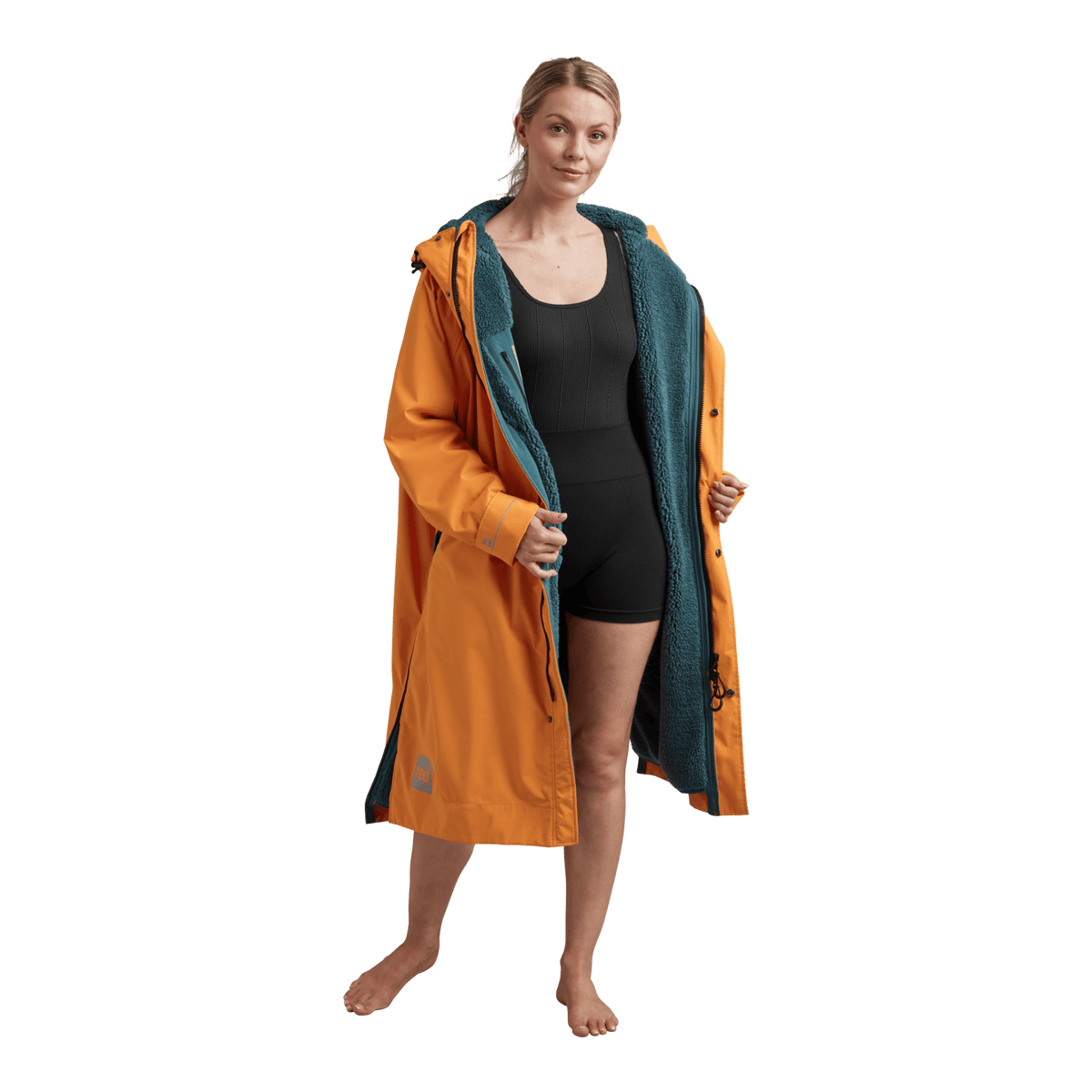 Changing Robe Women's Long Sleeve Dry Waterproof Changing Robe Alter Evo Pro-Orange ...