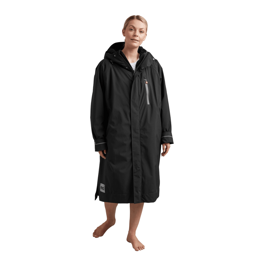 Women's Long Sleeve Dry Waterproof Changing Robe Alter Evo - Stealth Black