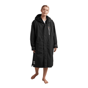 Women's Long Sleeve Waterproof Dry Changing Robe Alter Evo - Stealth Black