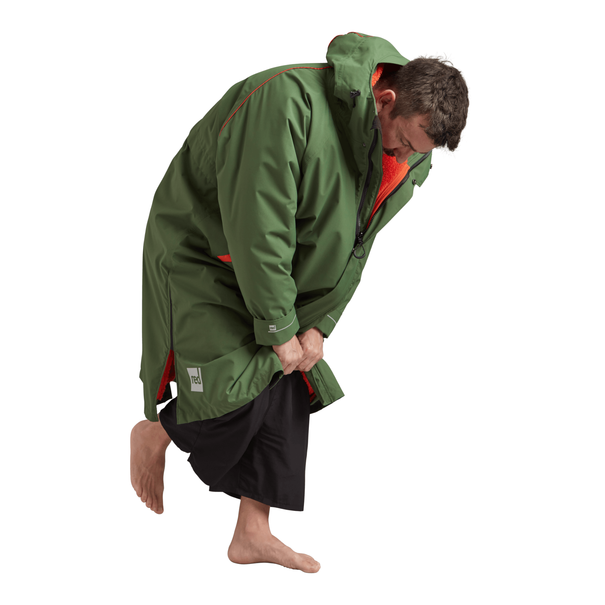 Men's Long Sleeve Waterproof Dry Changing Robe Alter Evo - Forest Green