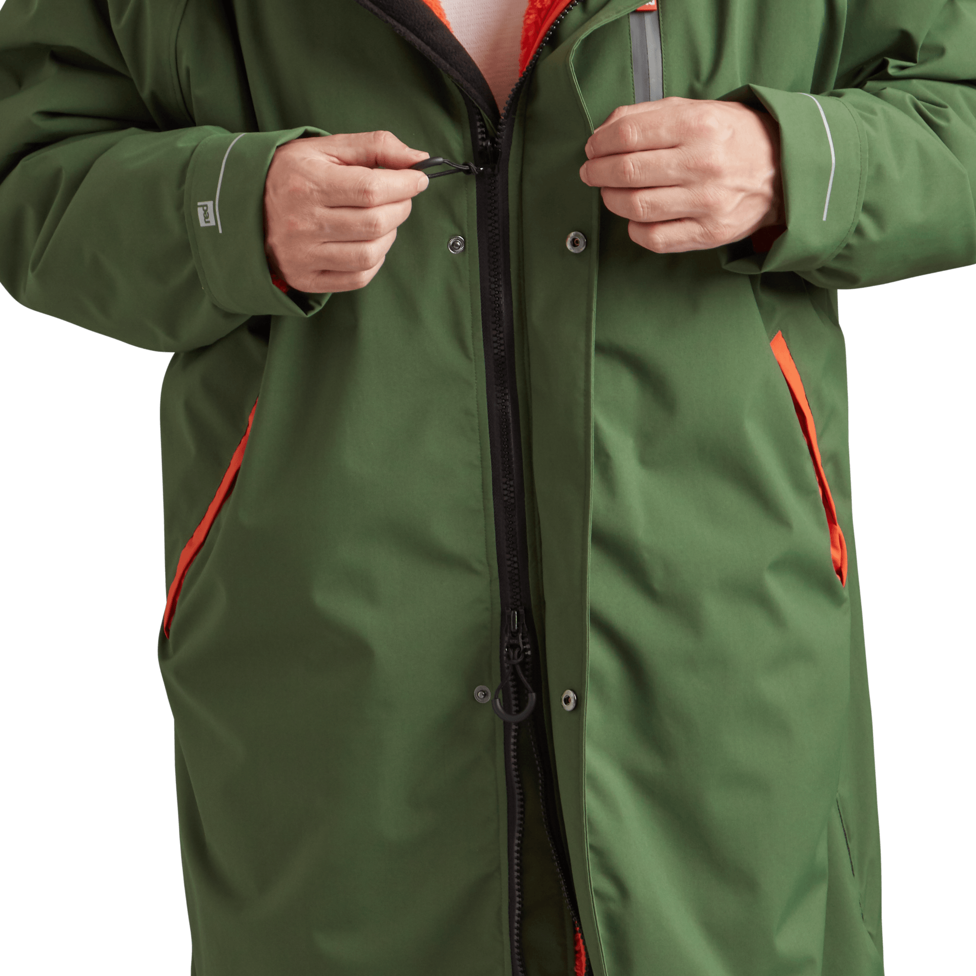 Men's Long Sleeve Waterproof Dry Changing Robe Alter Evo - Forest Green