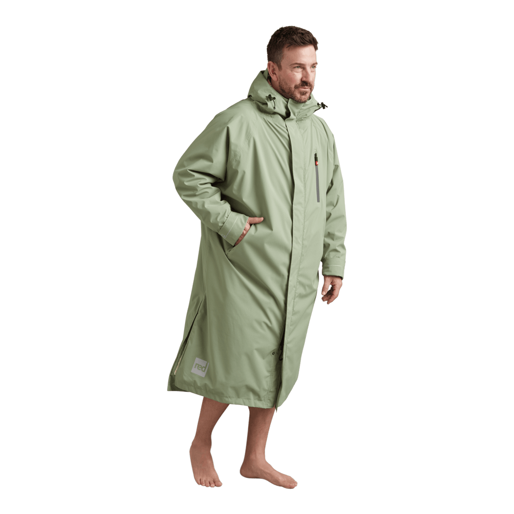 Men's Long Sleeve Dry Waterproof Changing Robe Alter Evo - Sage Green