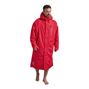 Men's Long Sleeve Waterproof Dry Changing Robe Alter Evo - Siren Red