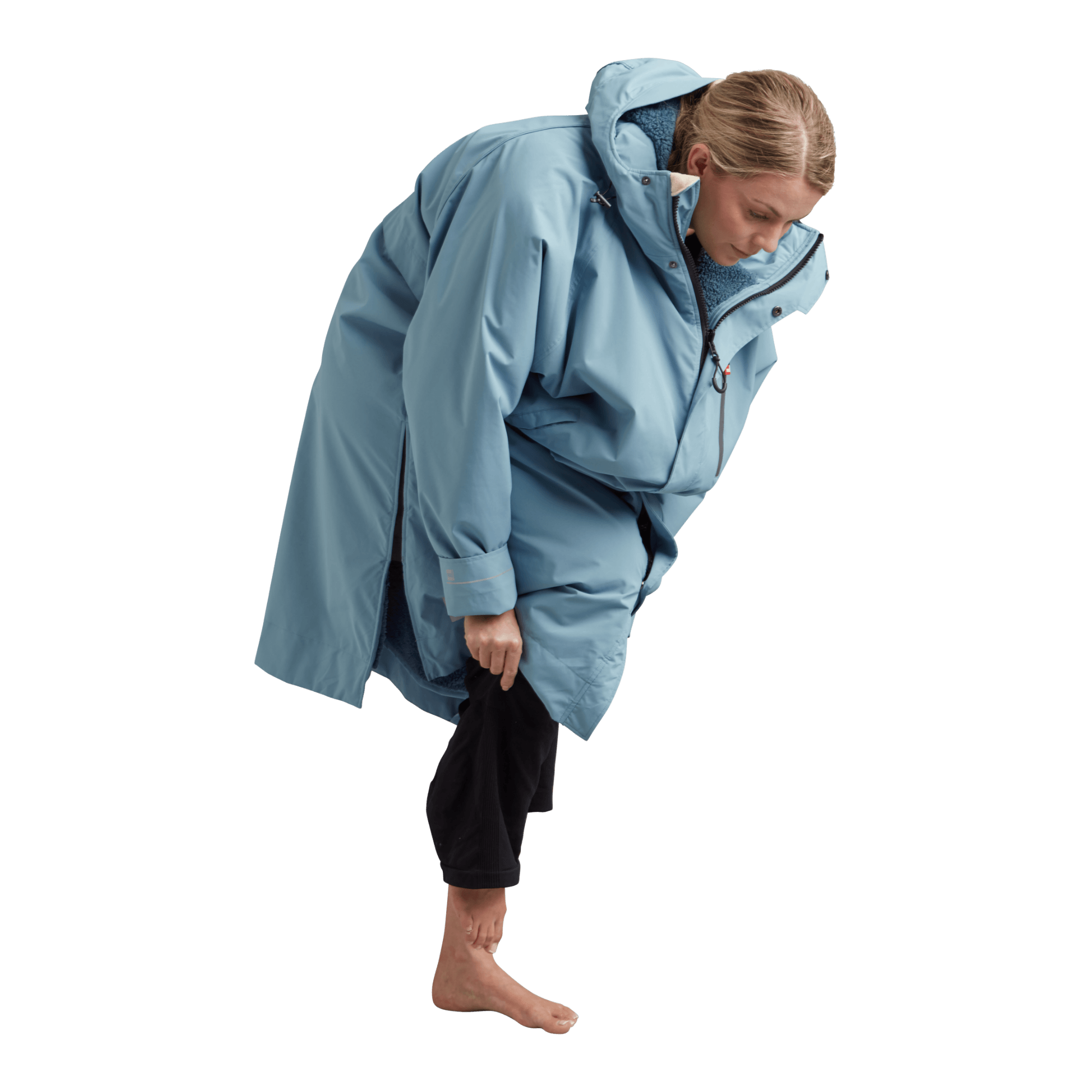 Women's Long Sleeve Waterproof Dry Changing Robe Alter Evo - Alpine Blue