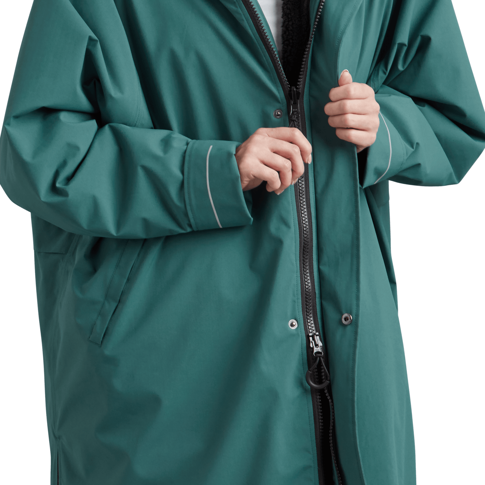 Women's Long Sleeve Waterproof Dry Changing Robe Alter Evo - Deep Teal