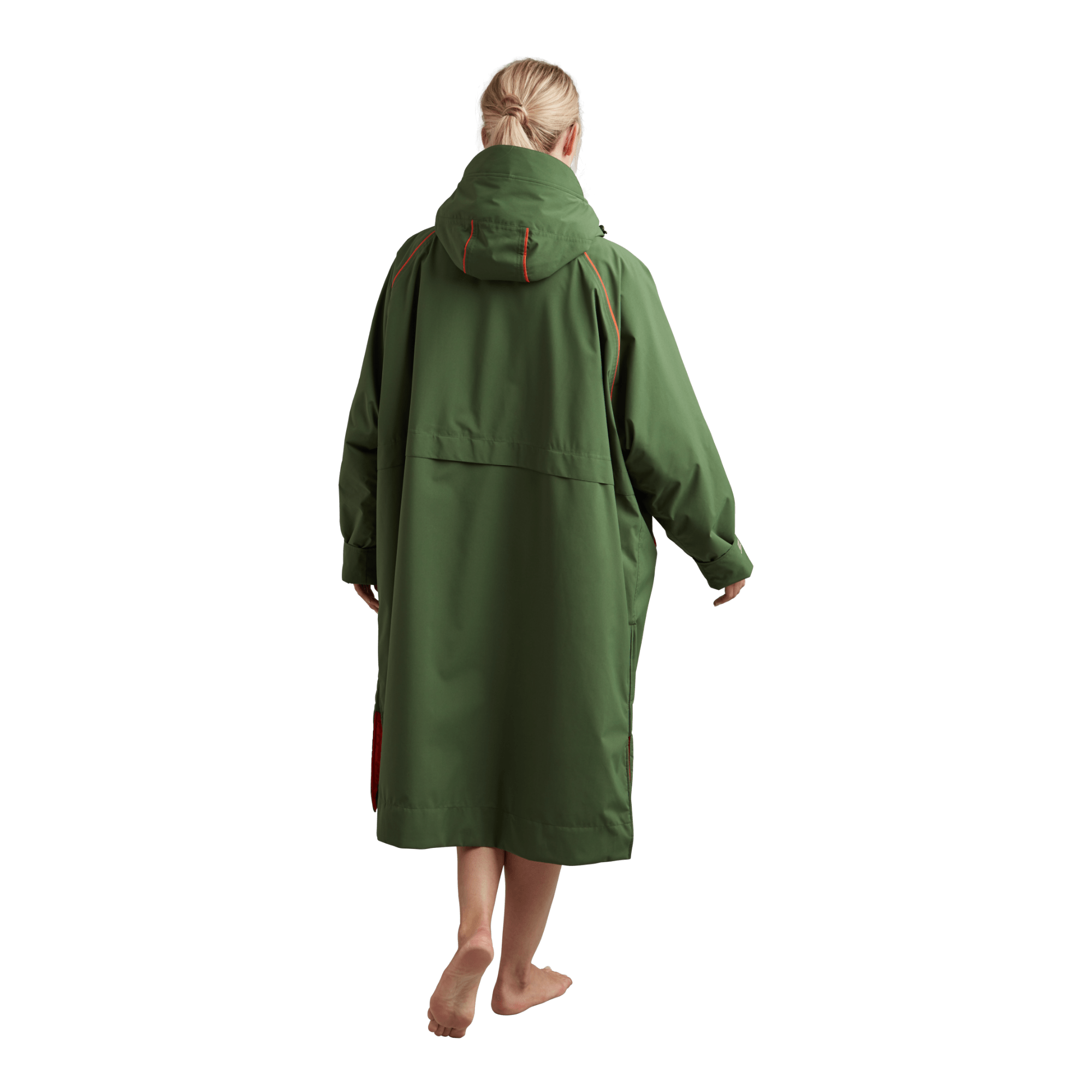 Women's Long Sleeve Waterproof Dry Changing Robe Alter Evo - Forest Green