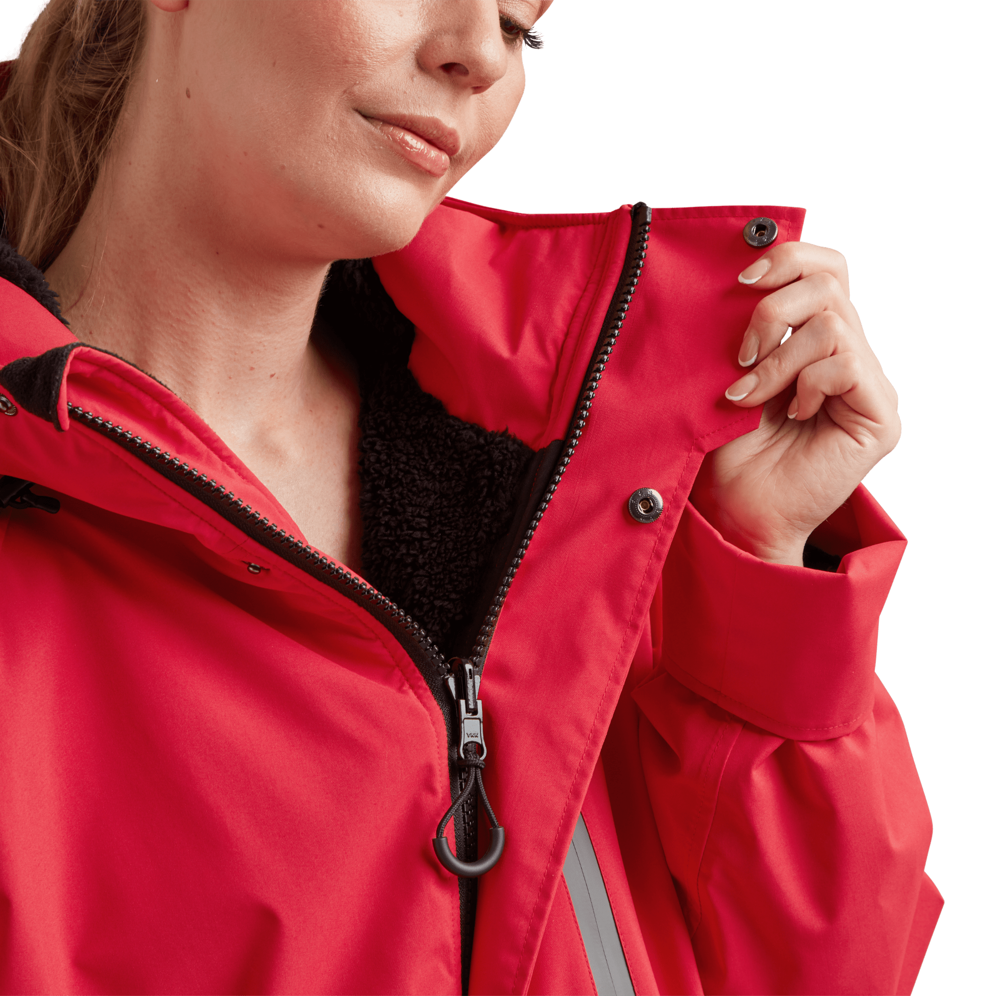 Women's Long Sleeve Waterproof Dry Changing Robe Alter Evo - Siren Red