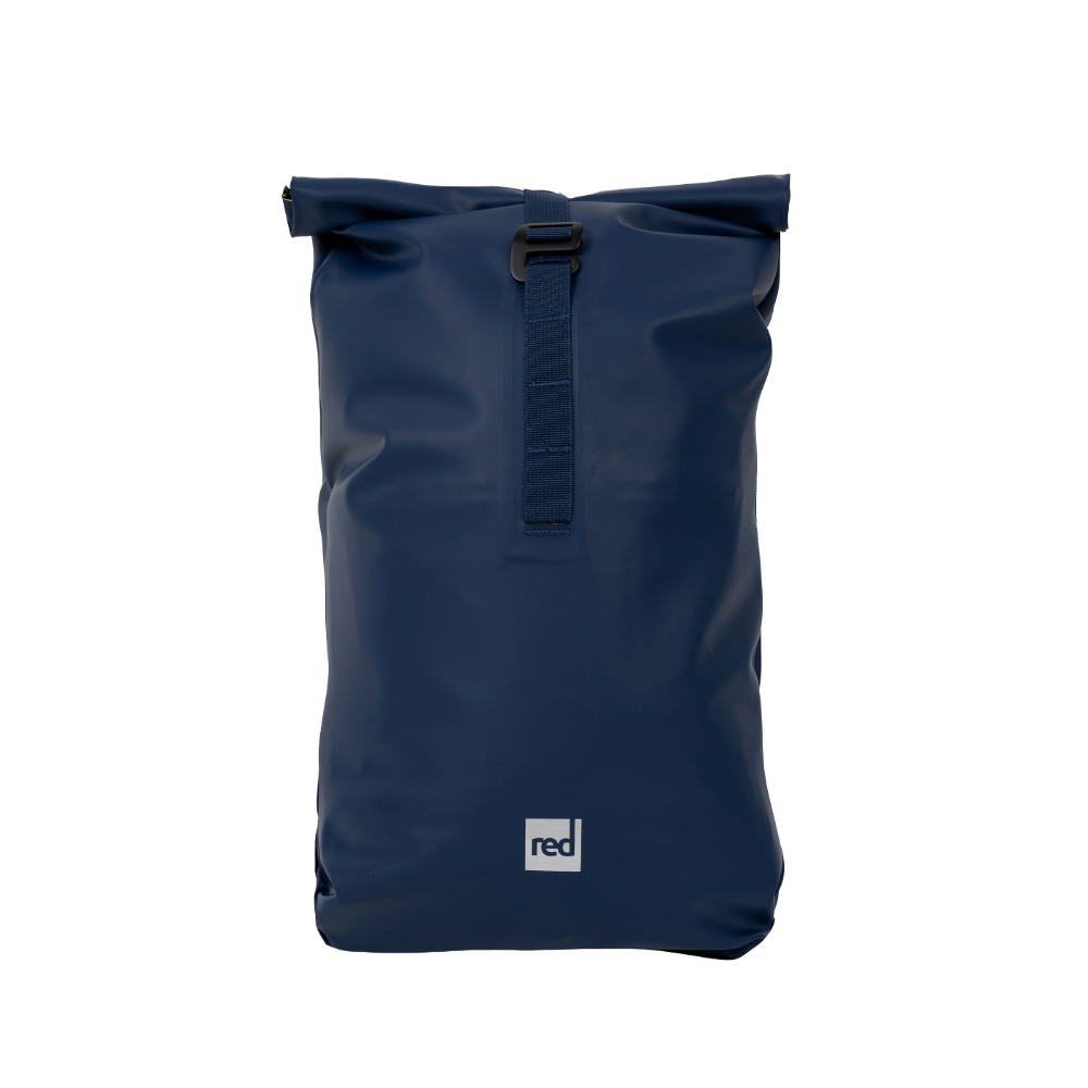 2-in-1 Reversible Swim Tow Float Dry Bag Backpack - Admiral Blue / Neon Yellow