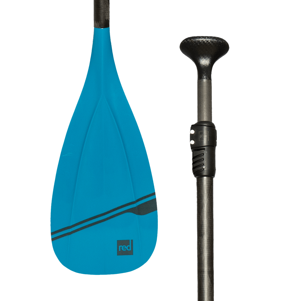 Compact 5-Piece Collapsible Carbon Hybrid SUP Paddle
