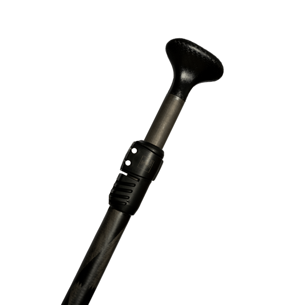 Compact 5-Piece Collapsible Carbon Hybrid SUP Paddle