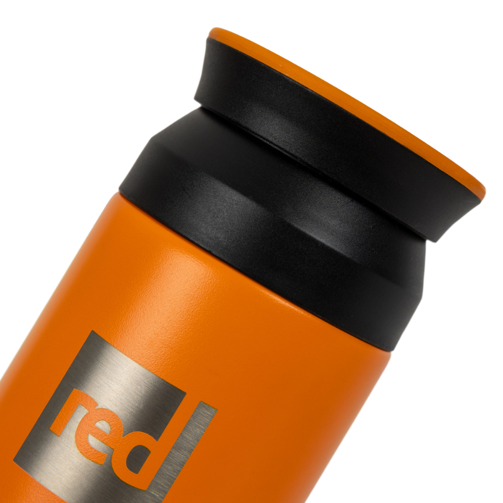 Insulated Stainless Steel Adventure Flask 330ml - Bitter Orange