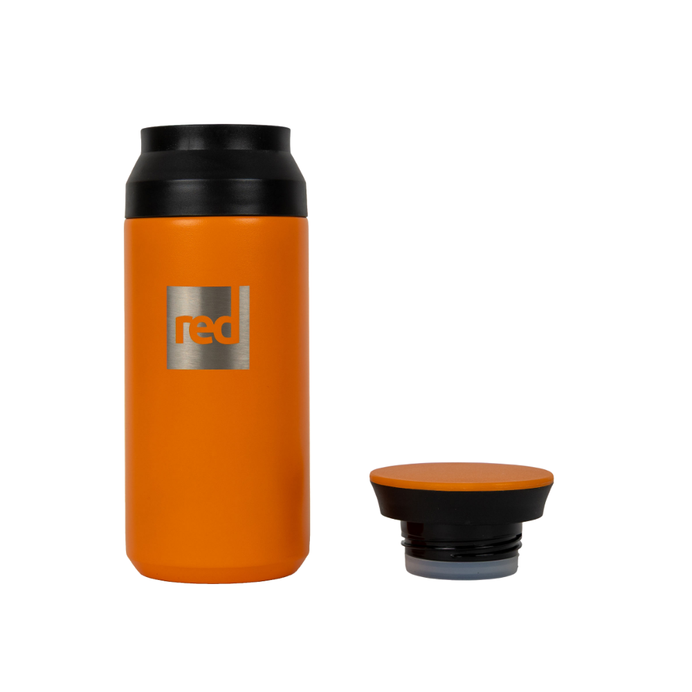 Insulated Stainless Steel Adventure Flask 330ml - Bitter Orange