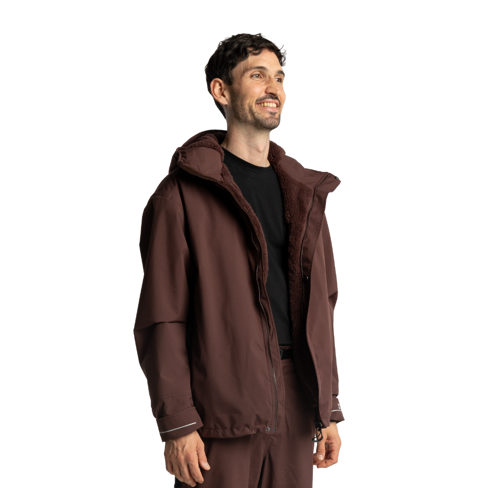 Men's EVO Pro Elements Waterproof Insulated Jacket - Deep Chestnut