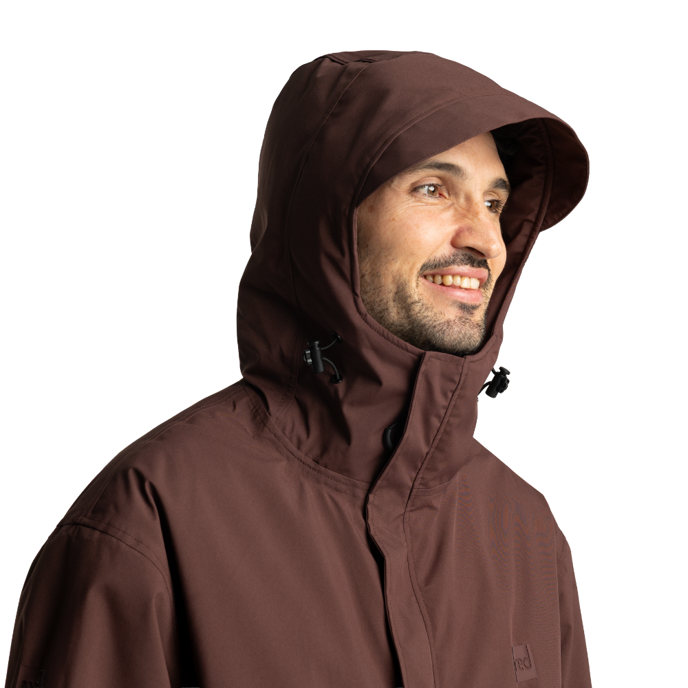 Men's EVO Pro Elements Waterproof Insulated Jacket - Deep Chestnut