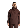 Men's EVO Pro Elements Waterproof Insulated Half Zip Jacket - Deep Chestnut