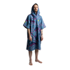Men's Quick Dry Microfibre Poncho Changing Robe - Tidal Textures