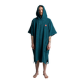 Men's Towelling Poncho Changing Robe - Deep Teal