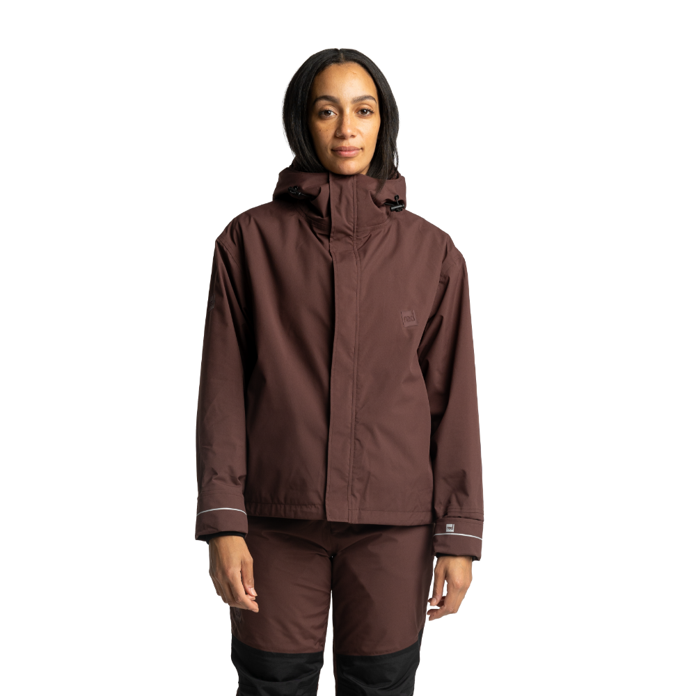 Women's EVO Pro Elements Waterproof Insulated Jacket - Deep Chestnut