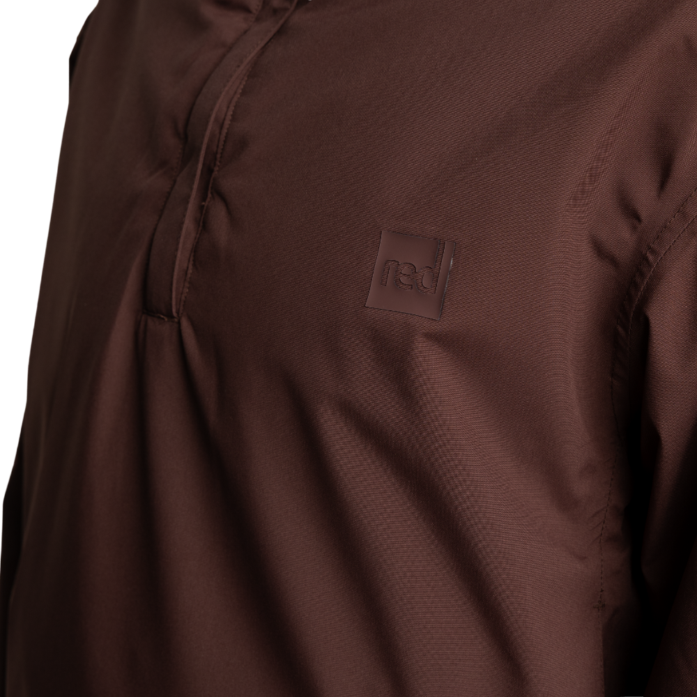 Women's EVO Pro Elements Waterproof Insulated Half Zip Jacket - Deep Chestnut