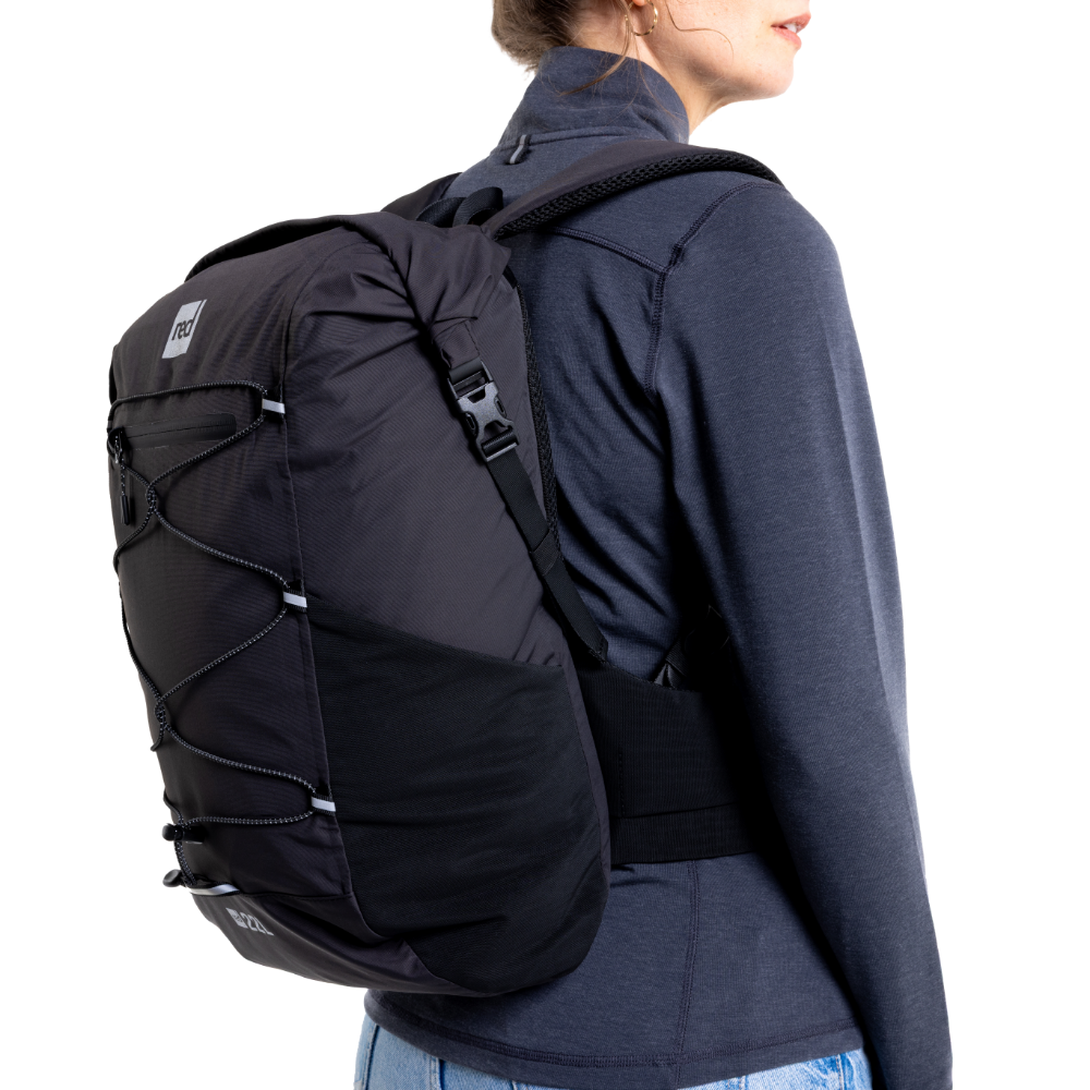 Lightweight Waterproof Backpack 22L - Obsidian Black