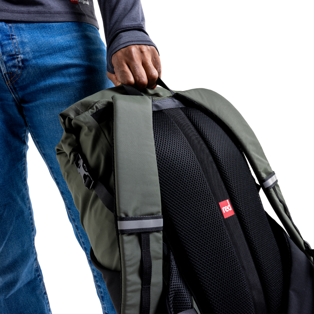 Lightweight Waterproof Backpack 22L - Olive Green