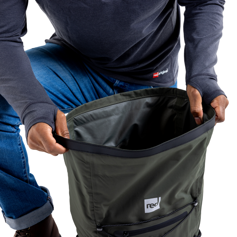 Lightweight Waterproof Backpack 22L - Olive Green