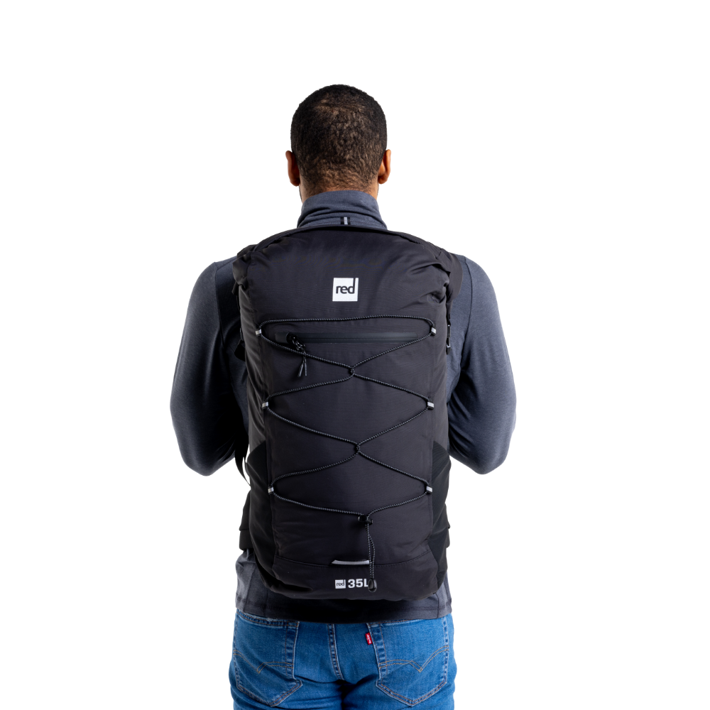 Lightweight Waterproof Backpack 35L - Obsidian Black