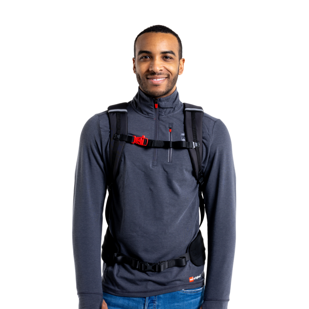 Lightweight Waterproof Backpack 35L - Obsidian Black
