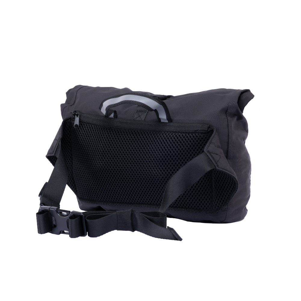 Lightweight Waterproof Crossbody Bag 7L - Obsidian Black