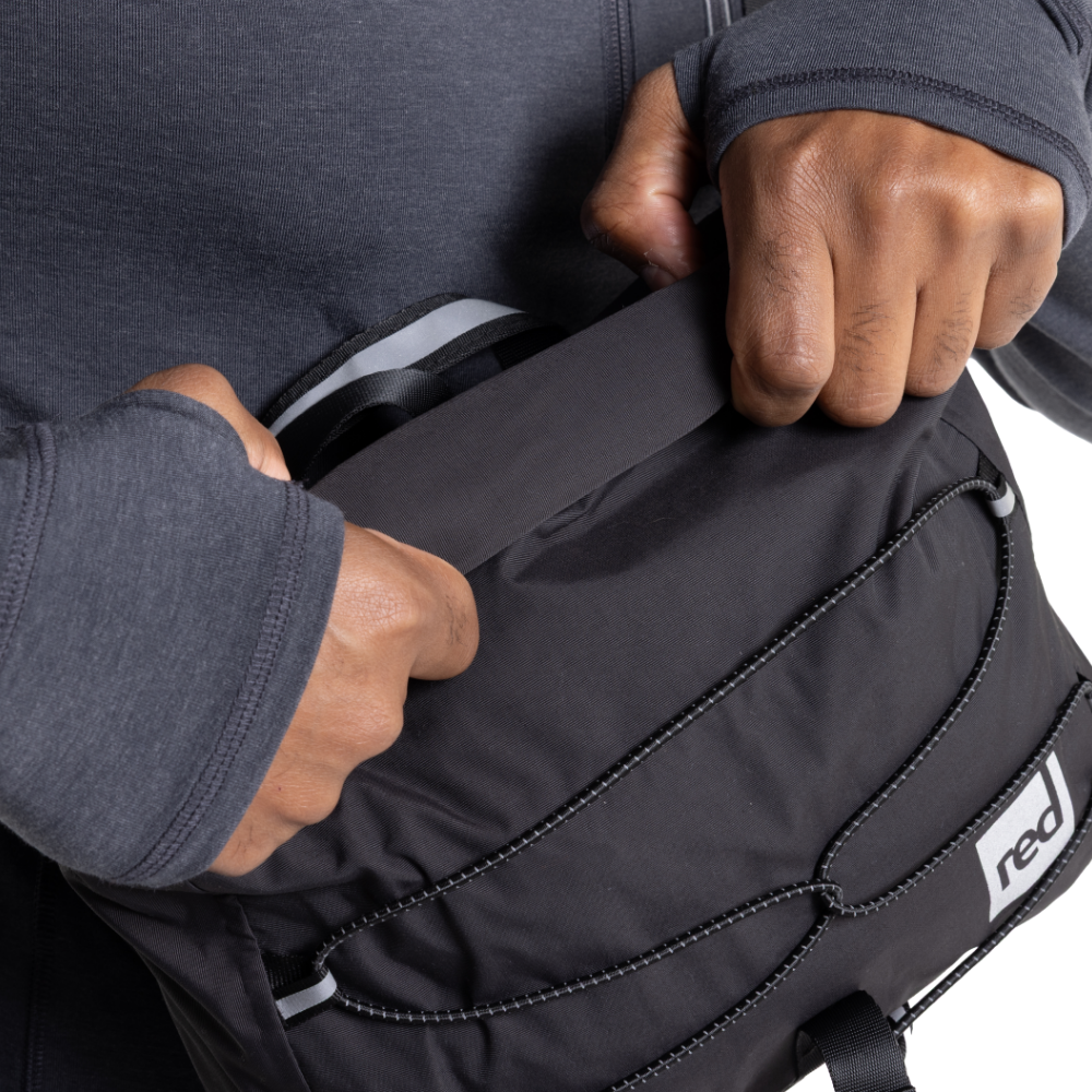 Lightweight Waterproof Crossbody Bag 7L - Obsidian Black