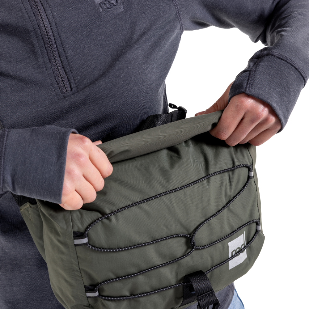 Lightweight Waterproof Crossbody Bag 7L Olive Green