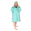 Women's Long Sleeve Pro Change Robe EVO - Icebergs Aqua