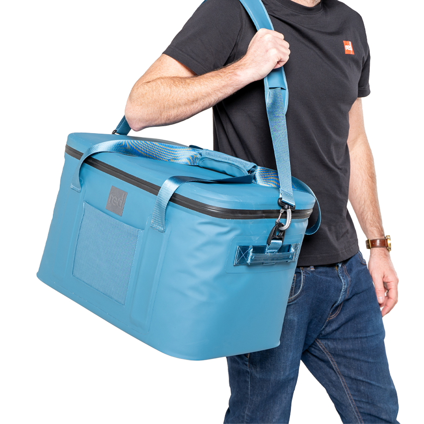 Waterproof Soft Cooler Bag 30L Storm Blue - Main Image