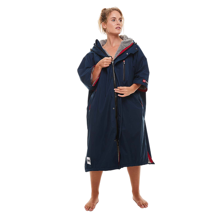 Women's Short Sleeve Pro Change Robe EVO - Navy