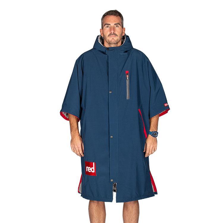 Men's Pro Change Robe - Navy (Mid Sleeve)